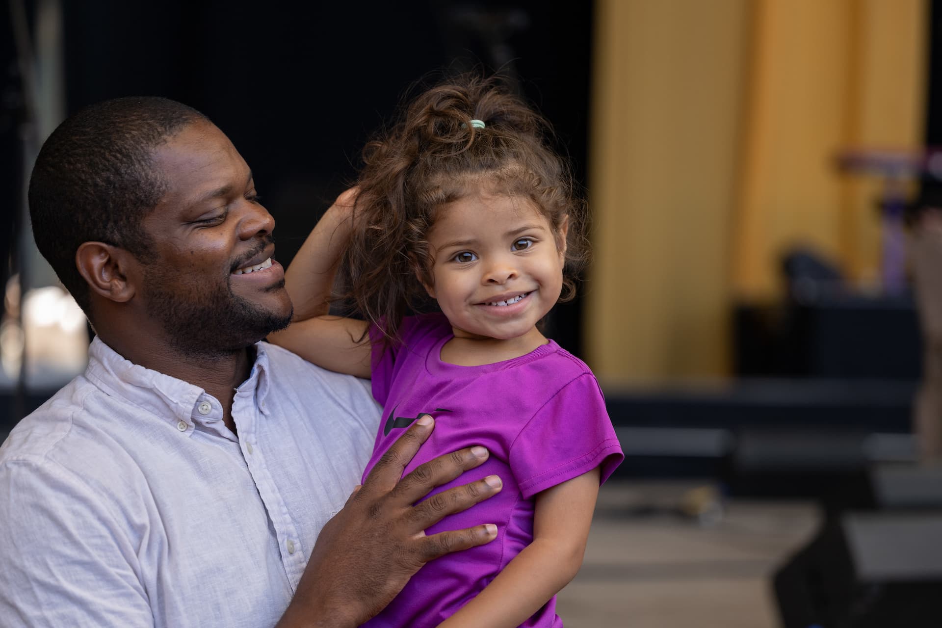 Dad and Daughter